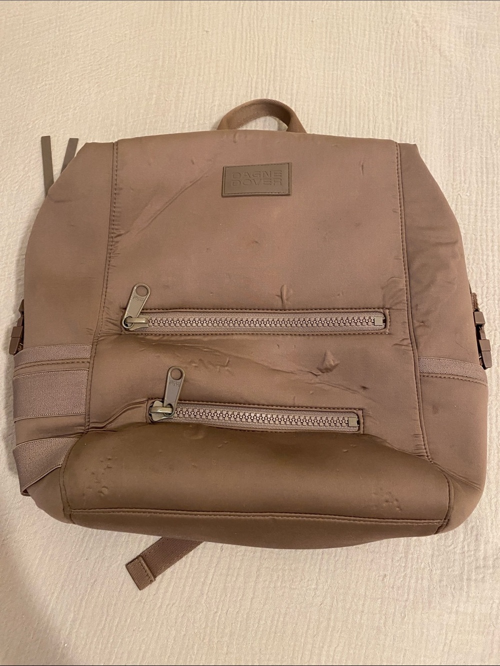 DAGNE DOVER Mauve Backpack - Soft Rose Taupe - Picture 4 of 8